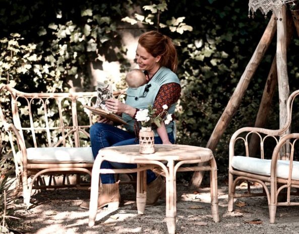 Draagdoek of draagzak huren