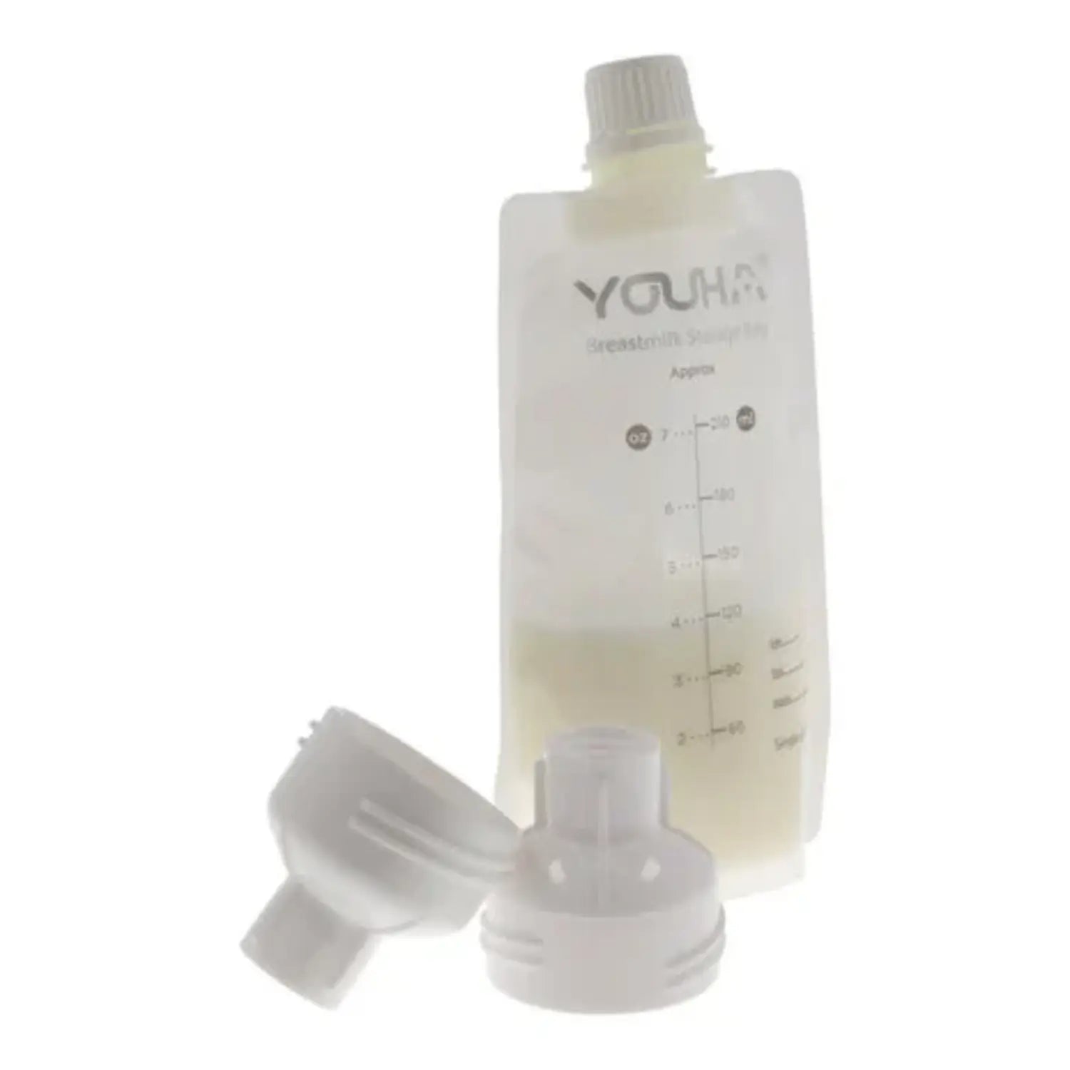 Moedermelk bewaarzakjes met afsluitdop